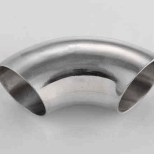 Pipe Fitting Elbow 90 degrees, 4 inches, stainless