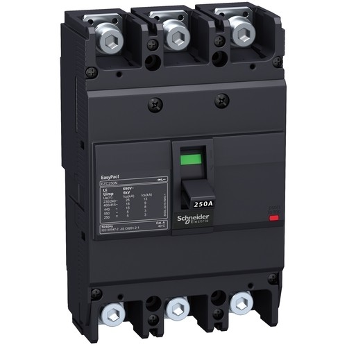 EZC Schneider non-adjustable molded circuit breaker 36KA 3P