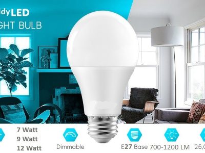 لمبة ليد السويدي ضوء النهار A60 E27