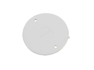غطاء بواط دائري بيت الهندسة UPVC (اللون أبيض)
