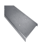 Lines cable duct cover,galvanized sheet,25 x 1.5 cm