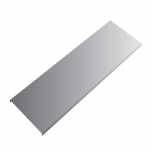 Lines cable duct cover,galvanized sheet,70 x 1.5 cm