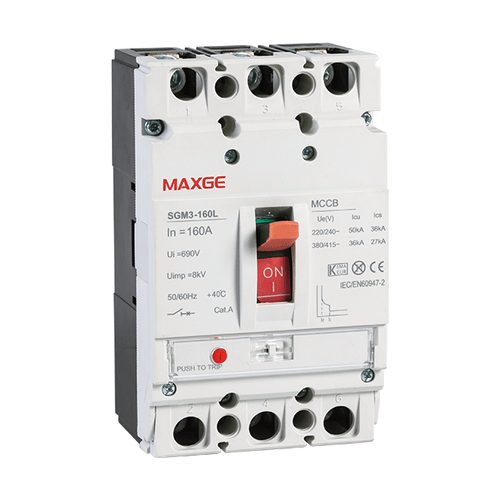 Miniature circuit breaker Unadjustable MAXGE (SGM3-160L)