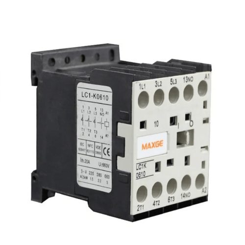 Miniature contactor 3 pole AC coil MAXGE