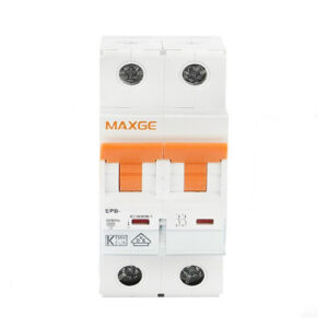 MCB Circuit Breaker 2P Curve C 10KA Maxge - Image 1