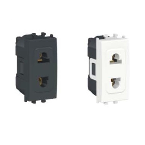 Easy Styl 1 Module Euro-Us Socket 16 amp Schneider