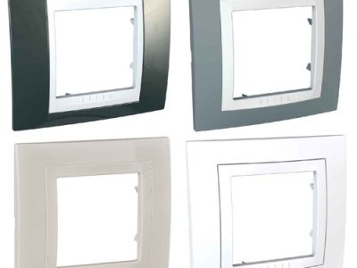 Unica plus cover 2-module square SCHNEIDER