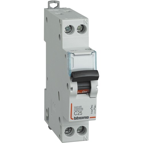 Miniature Circuit Breaker - MCB 1P 4.5KA Bticino