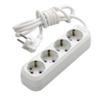 Power strip with earth without switch cable 2m Makel