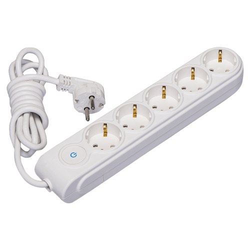 Power strip with child protection Makel