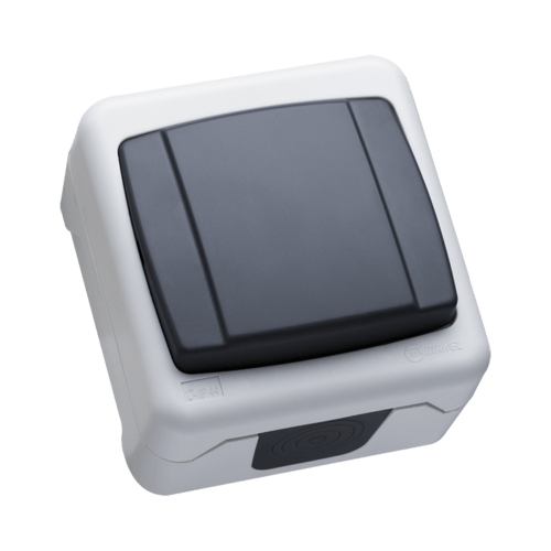 Conmutador Switch Outside Wall water proof IP44 Makel