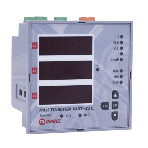 multimeter 9*9 cm Makel