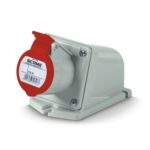 CONNECTOR 16A 3P+E IP67 SCAME CONNECTOR 16A 3P+E IP67 SCAME بريزة سكام خارج الحائط + ارضي 16 امبير – 3