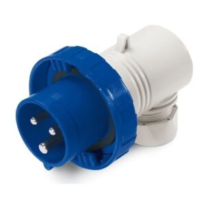 PLUG 16A 2P+E IP67 SCAME