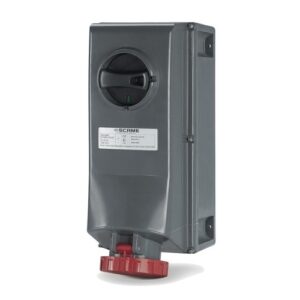 INTERLOCKED SOCKET 63A 4P+E  IP66 Scame