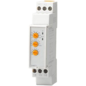 Hi-OPR timer with multiple times and functions, 3 contacts + compensatory point