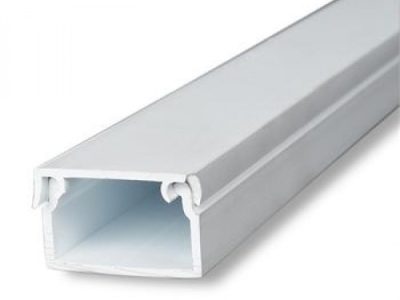 مجري مقفول  PVC Cable Trunking Akis Plastic