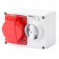GEWISS Outlet With Lock - Rectangular - 32 Amps - IP44 4