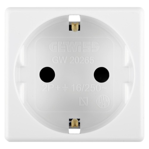 GERMAN STANDARD SOCKET-OUTLET 250V ac Gewiss