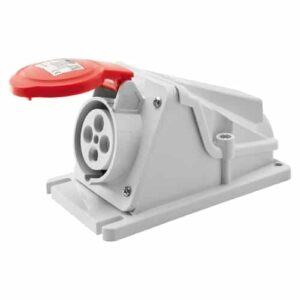 Industrial socket outside, 16 amp, IP44, GEWISS