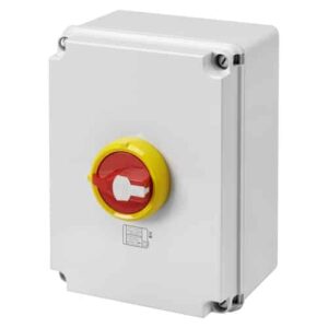 Emergency Disconnect Switch Off 100 Amp IP69 GEWISS - Image 1