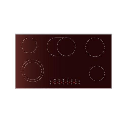 Kitchen Line Ceramic Electric Built-in Hob 5 Burner 90cm