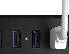 مشترك بسلك 3 فتحة + 6 USB