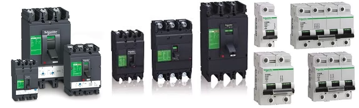 Household electrical circuit breakers and their types
