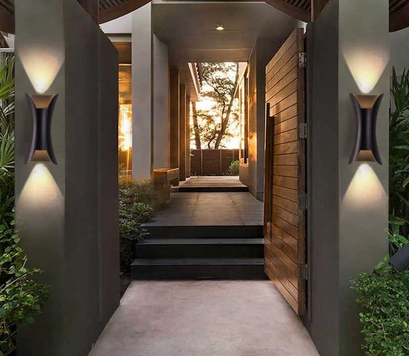 Up/Down Wall Modern Vase Lights