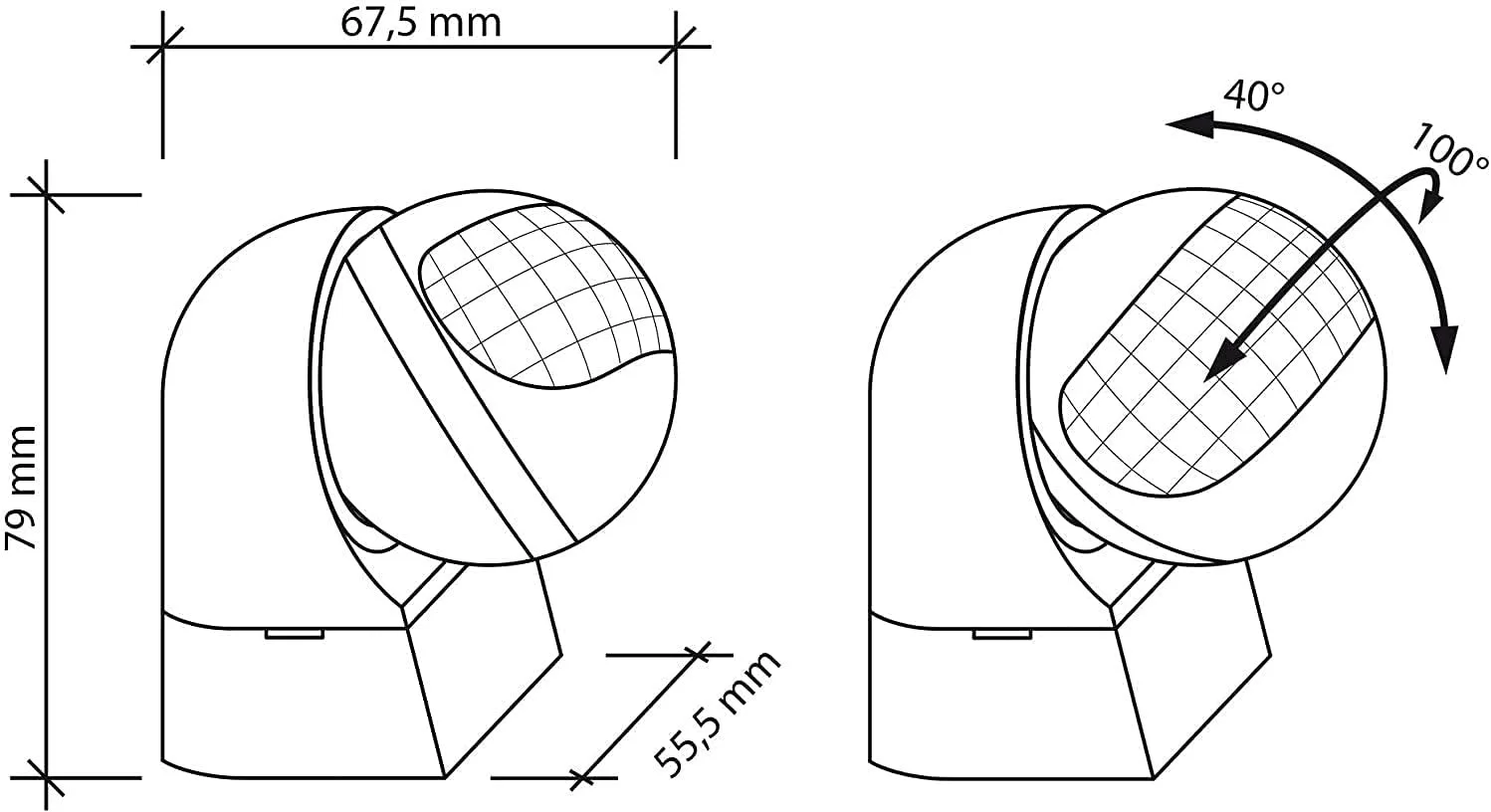 Bottrk motion sensor