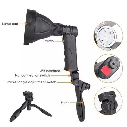 Flashlight with stand