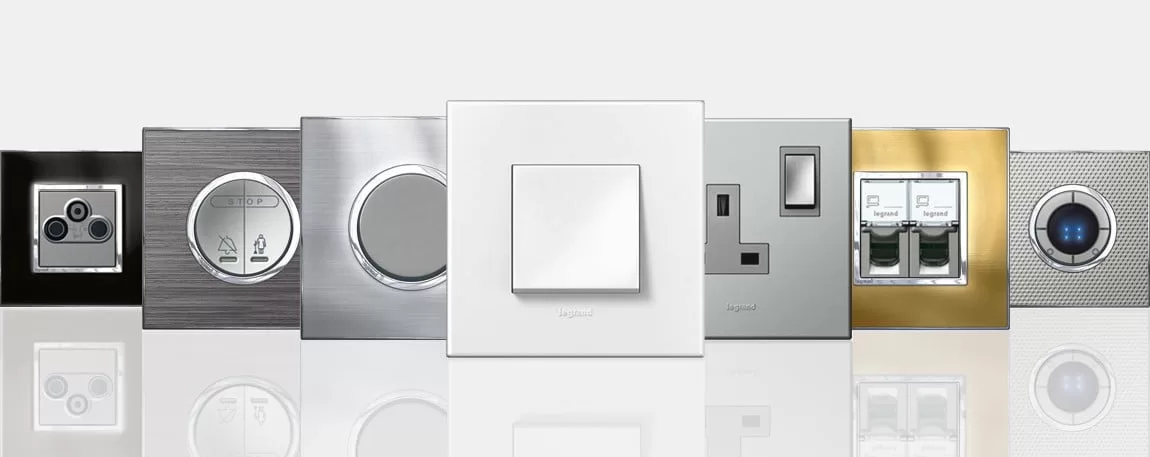 What are the types of light switches?