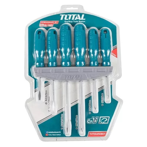 screwdriver set 6 piece TOTAL