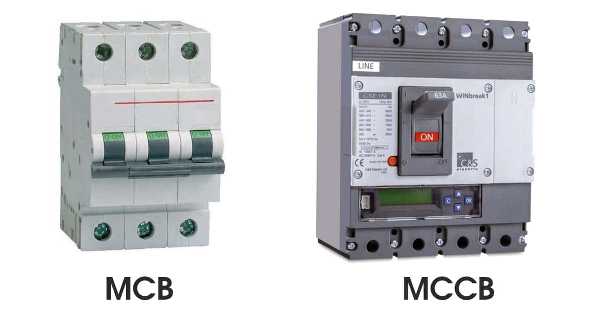 شرح القاطع الكهربائي MCCB