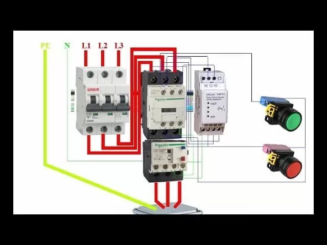 HIGH AND LOW VOLTAGE CONTROL RELAY