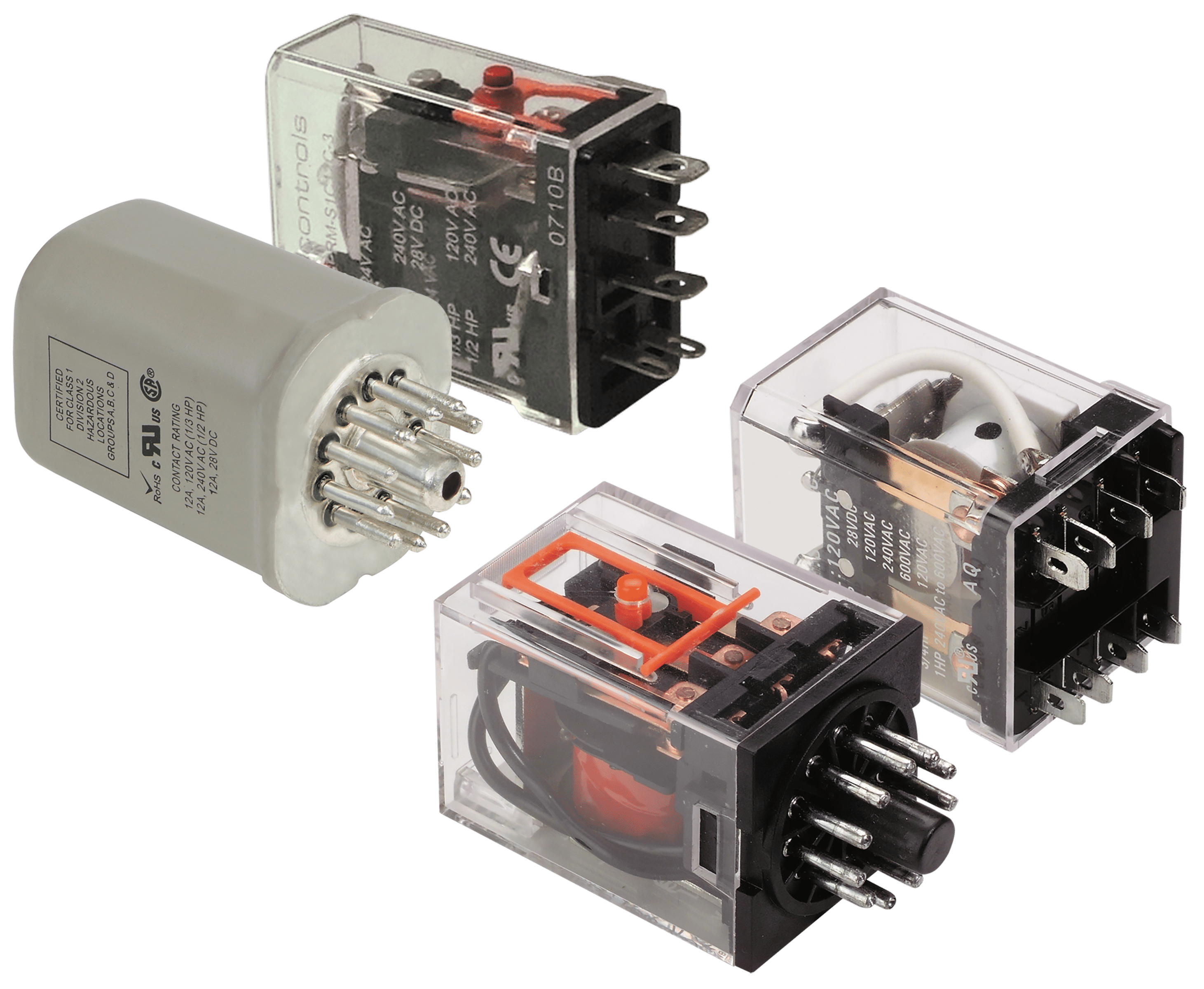 What is the difference between contactor and relay?