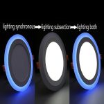 double color led panel 12 watts Siraj l Sirage Spot lamp light frame 1