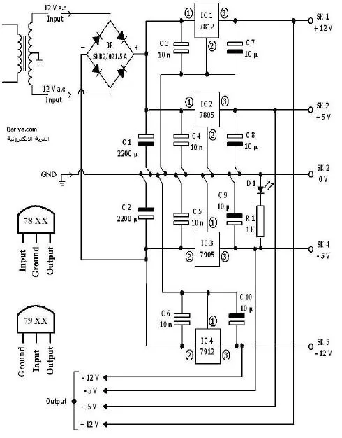 High and low voltage protection circuit
