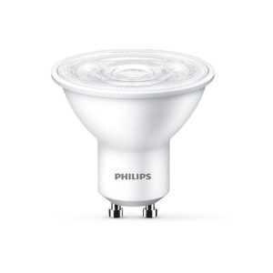 Essential LED cup bulb, 3.2 watt, white starter heel, Philips