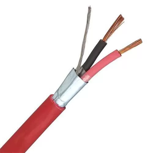Flexible Fire Alarm Copper Cable 2 Core with shield El Sewedy