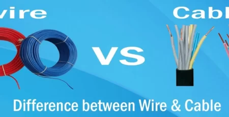 الفرق بين السلك و الكابل الكهربائي