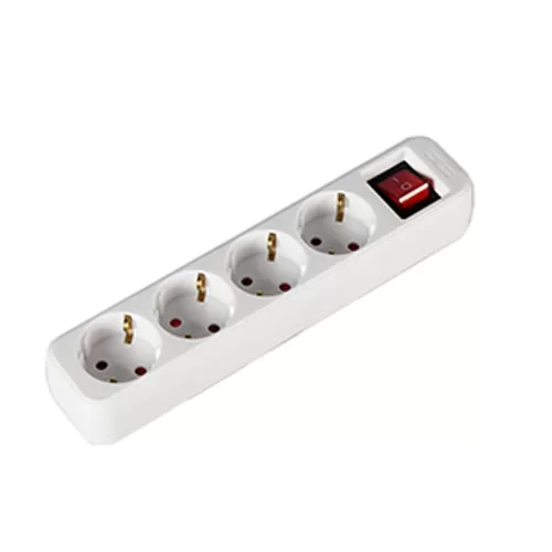 Power Strip 4-slots 10A Chinese 