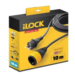 Lock electrical connection 10 meters with plug and socket