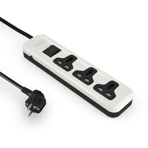 Power Strip iLock 3 Outlets White MK 