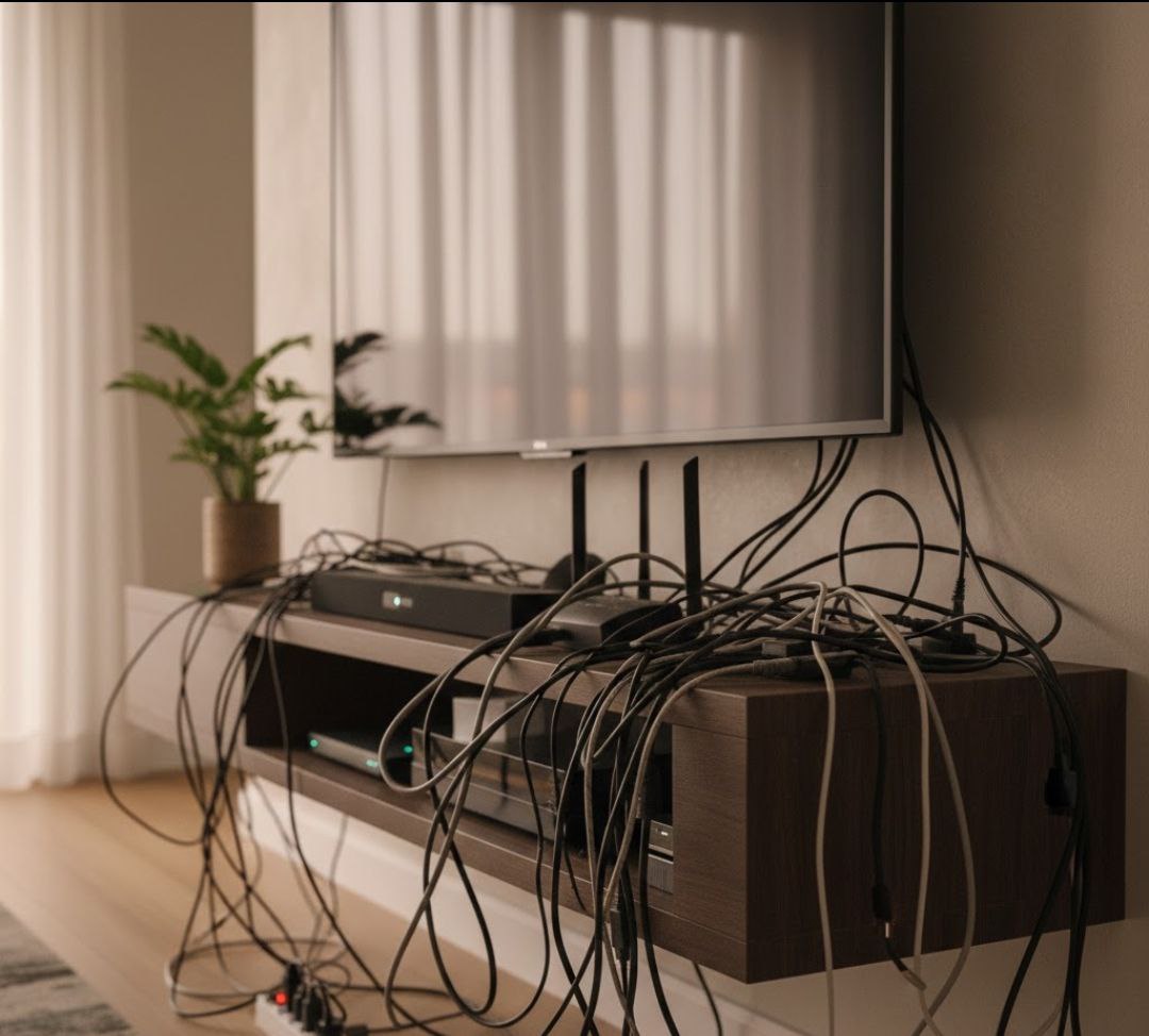 وداعاً للأسلاك المشوهة: أفضل طرق إخفاء كابلات الشاشة والكمبيوتر 2026