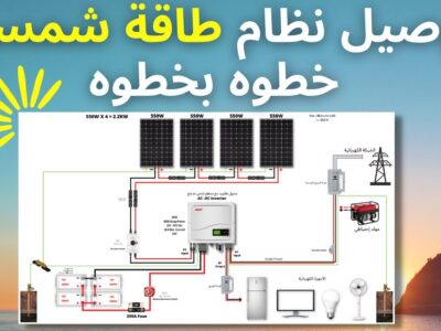 دليل المبتدئين لـ تركيب نظام شمسي بسيط لتشغيل الإضاءة والكاميرات 2026