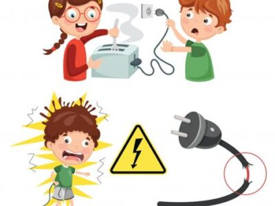 مخاطر الكهرباء على الأطفال