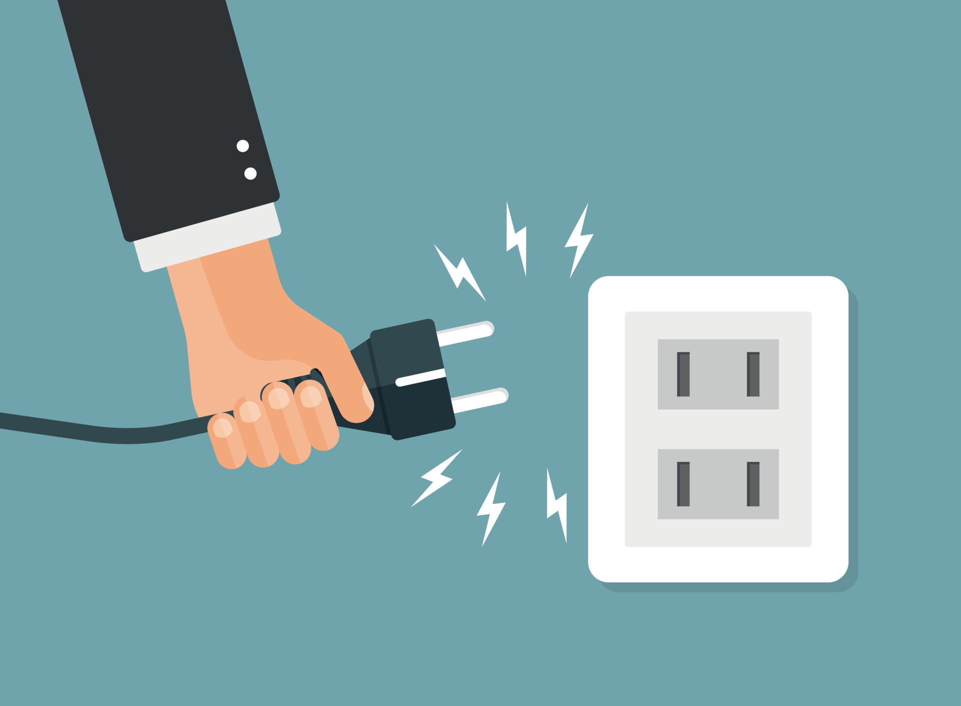 مخاطر الكهرباء المنزلية