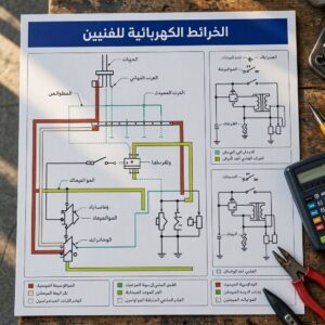 الخرائط الكهربائية