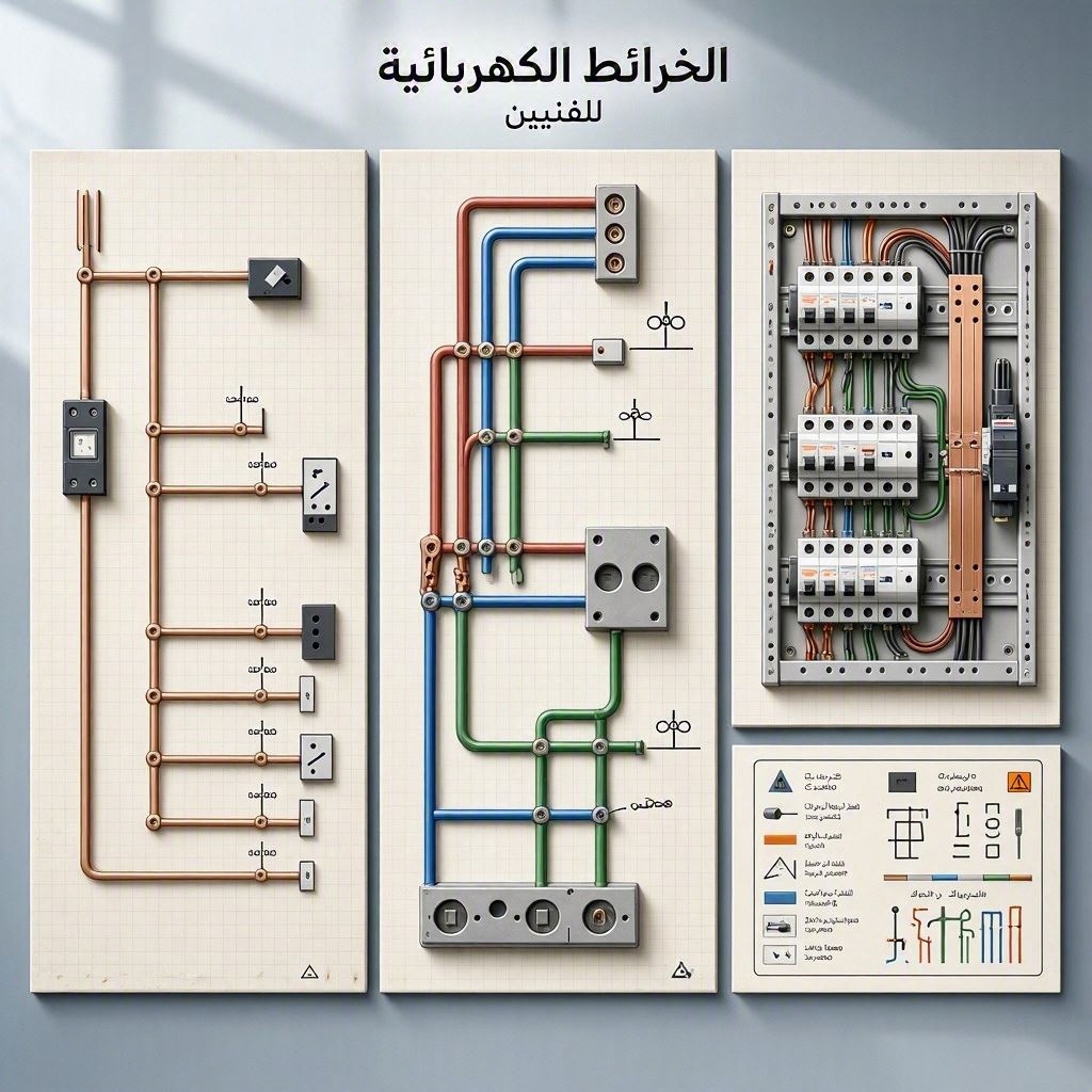 الخرائط الكهربائية